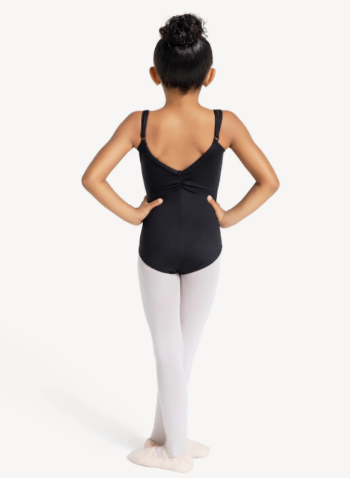 Capezio V Neck Pinch Front Tank Leotard SE1018