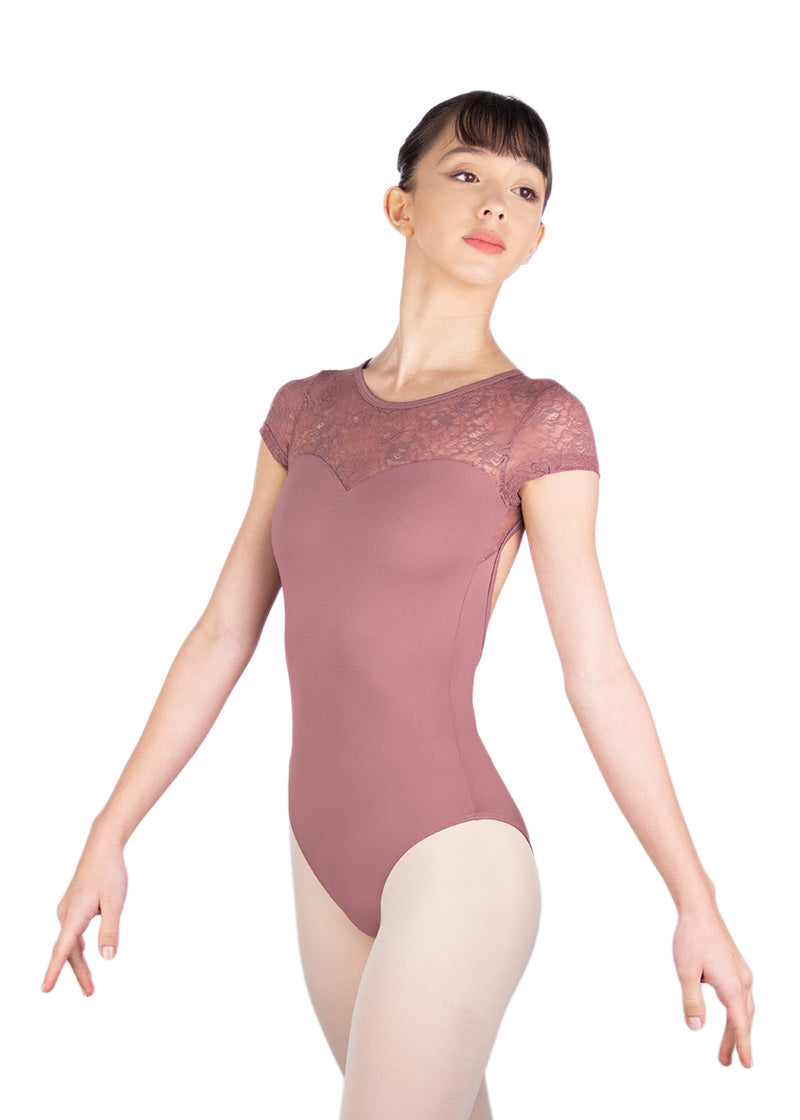 Ballet Rosa Caprice Lace Front Leotard