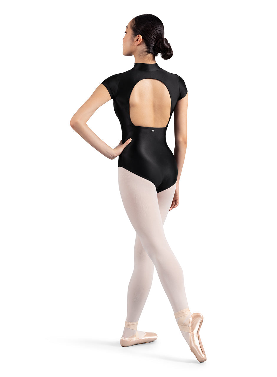 Mirella Glow Zip Front Leotard M5106LM