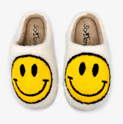 So Danca Joyful Soles Smiley Face Slippers BT50