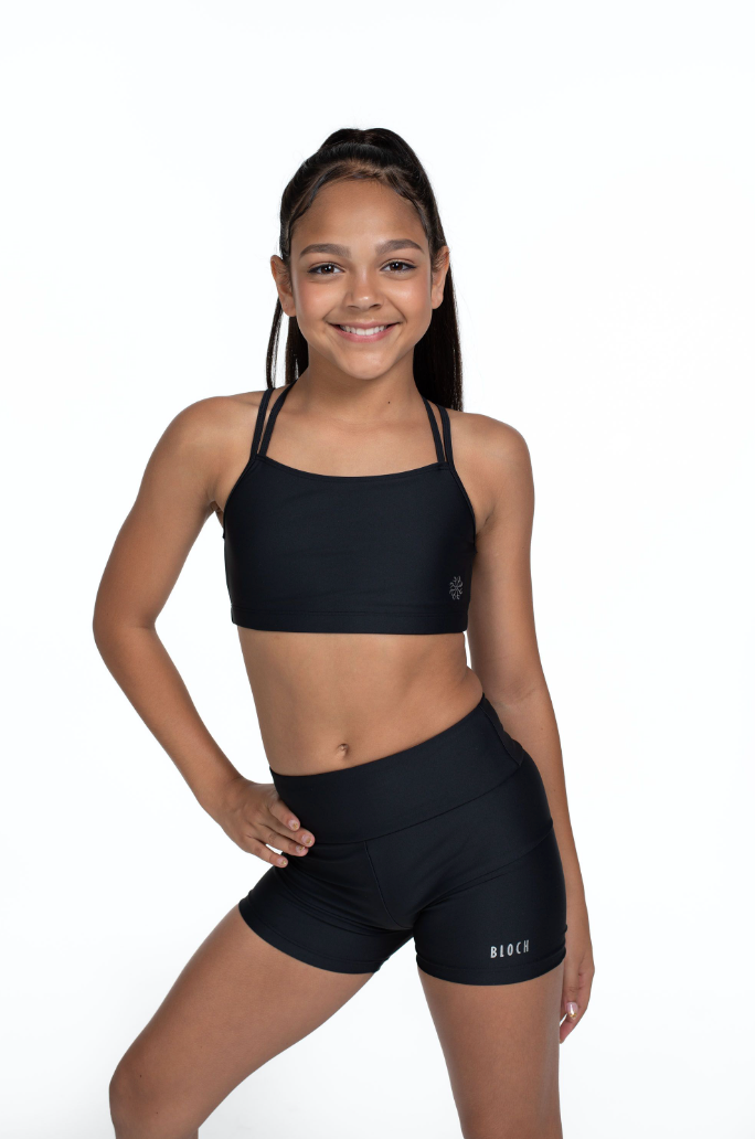 Bloch x Flo Active Jasmine Varsity Cropped Fitted Tank FM1158