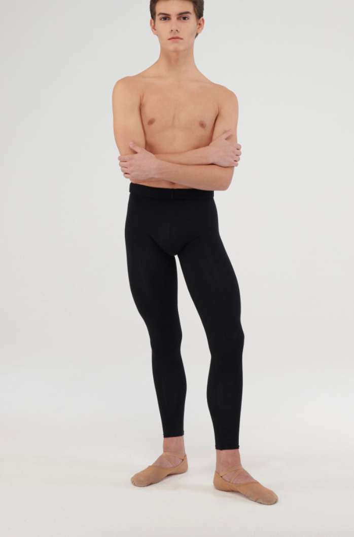 Mens Microfibre Footless Tights