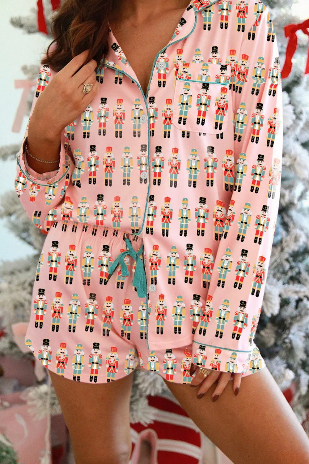 Nutcracker 2-Piece PJ Short Set