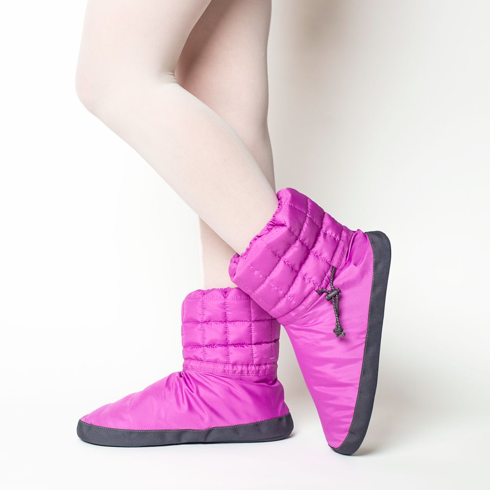 Quilted Warm Up Booties