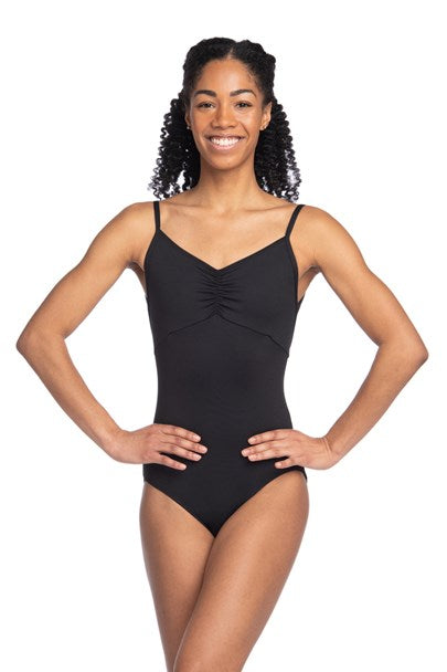 Thais Camisole Leotard with Mesh Details