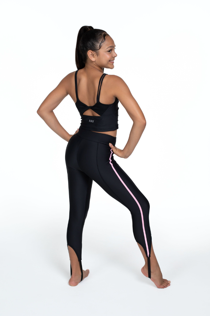 Bloch x Flo Active Chelsea Stirrup Pants with Side Stripe – Inspirations  Dancewear Canada