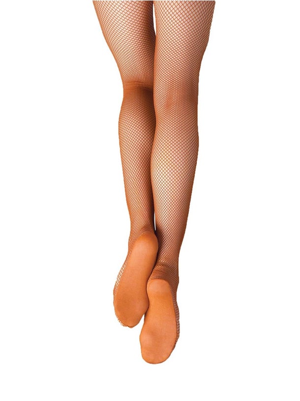 Capezio Professional Fishnet Seamless Tight - 3000 (Caramel, 2X) :  : Clothing, Shoes & Accessories