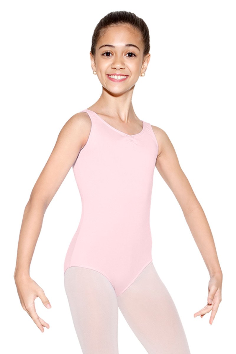 Tank Leotard with Pinch Front in Child Sizes – Inspirations Dancewear Canada